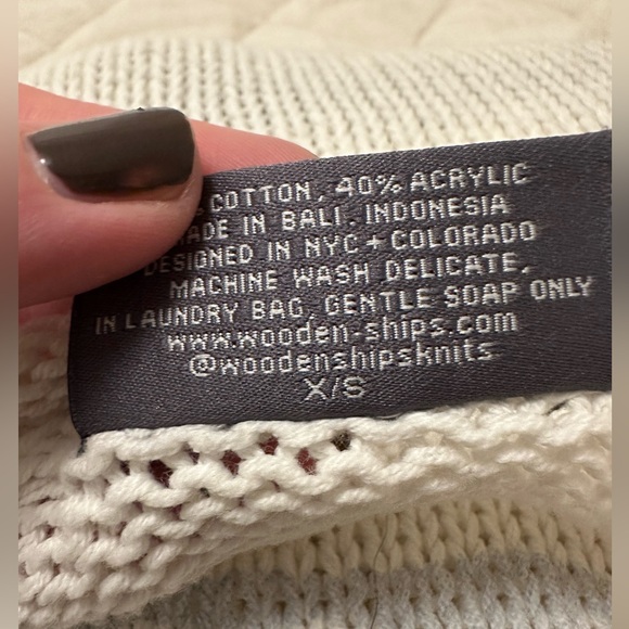 Wooden Ships Lightweight Sleeveless Sweater - Picture 4 of 4